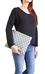 Wau Pegang-Pegang 3-in-1 Pouch in Grey