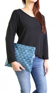 Wau Pegang-Pegang 3-in-1 Pouch in Blue