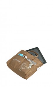 Slim Ellie Twiggy iPad Bag in Gold