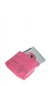 Slim Ellie Twiggy iPad Bag in Pink