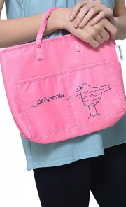 Slim Ellie Twiggy iPad Bag in Pink