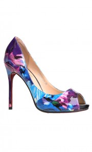 Blossom Heels in Blue