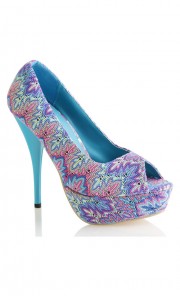 Valerie Heels in Blue