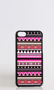 iPhone 5C Aztec Case in Pink