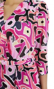 Gia in Batik Inspired Print 