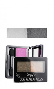 Glitter Express Duo Eye Shadow in Bejeweled Silver