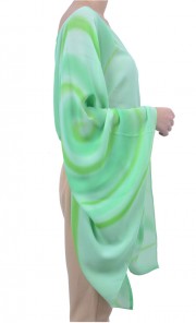 Short Gigi One Shoulder Top in Mint 