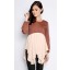 Semi Plum Top in Brown