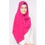 Peachskin Scarf in Pink Rouge