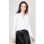 Zerene Sequinned Reversible Top and Jacket in Off White