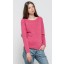 Basic Raglan Sleeved Sweater in Pink