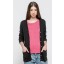 Grace Slub Cardigan in Black