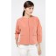 Brea Blouse in Salmon