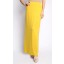 Yumna Straight Cut Skirt in Mustard Yellow