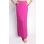 Yumna Straight Cut Skirt in Dark Fuchsia