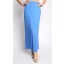 Yumna Straight Cut Skirt in Nylon Blue