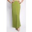 Yumna Straight Cut Skirt in Pear Green