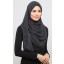 Anisa Instant Shawl in Polka Black