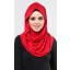 Sauq Shawl in Chili Red