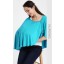 Bamboo Nursing Cape in Turquoise
