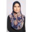 Express Iha Multi Colour Hijab with Blue Awning
