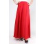 Maxi Flare Skirt in Chili Red