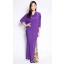 Midi Kurung Kedah in Purple