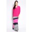 Modern Midi Kurung Kedah in Pink