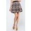 Skater Skirt in Dark Brown