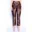 Fatin Batik Pants in Brown