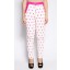 Rose Pants in Pink and White