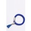 Tassel Bracelet in Greek Blue