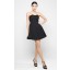 Howler Bustier Dress in Black