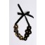 Garjita Necklace in Black 