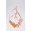 Baksya Necklace in Peach