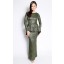 Glitz Kurung in Green