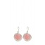 Twirly Earrings in Orange