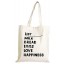 Supa List Egg Bread Milk Tote Bag