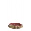 Leather Ring Cuff in Red