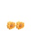 Flower Earrings in Yellow