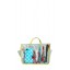 See-Through Jacq Organiser Bag in Lime Green
