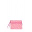 Leaf Main-Main Zipper Pouch in Pink