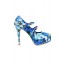 Ashleigh Pumps in Blue Floral