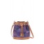 Mini Bucket Bag in Ruby Munro
