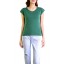 Basic Modal Tee in Green