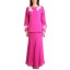 Jovvy Cape Kurung in Hot Pink