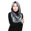 Reversible Sequin Snood in Silver