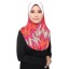 ATYAF Scarf in Orange and Pink