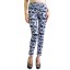 Flower Printed Pants in Blue