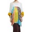 White Chiffon Colour Block Pua Tunic 